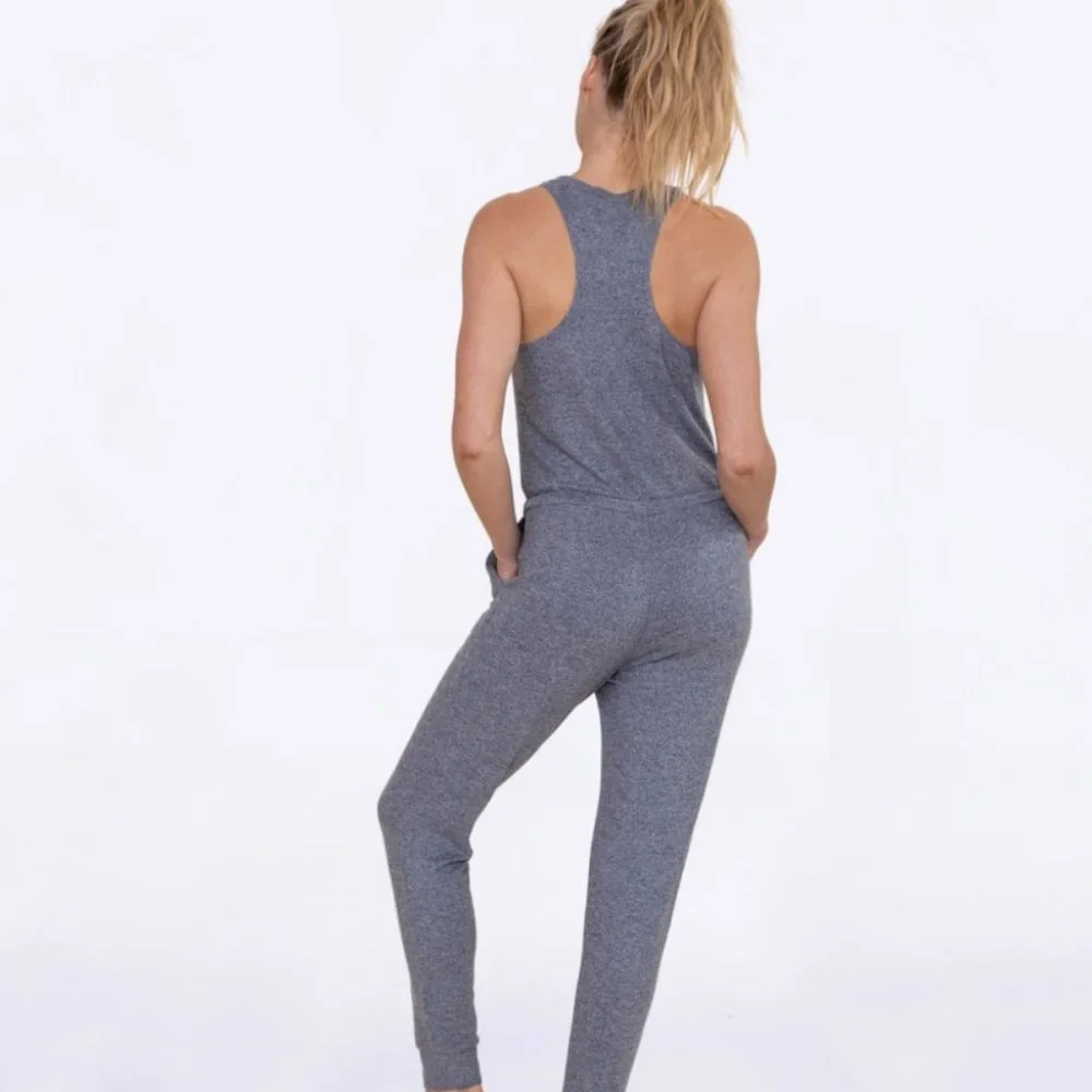 Claire Brushed Lounge Jumpsuit